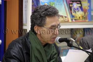 BRAHIM HADJ SLIMANE au Printemps des Poètes à la Librairie Alili (Tlemcen - Algérie)