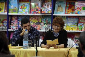 CATHERINE WEINZAEPFLEN au Printemps des Poètes à la Librairie Alili (Tlemcen - Algérie)