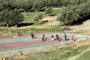 Terrain de jeu à Tleta, commune de Azails