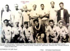 U.S.M.T. -Union Sportive Musulmane Témouchentoise - Année 1947