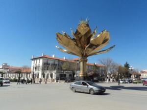 Place de la wilaya et lycée Kerouani à Sétif