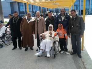 في مطار هواري بومدين