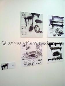 l\'exposition EL MEIDA organisée du 07 Mars au 05 Avril 2013 au Musée d\'Art et d\'histoire de Tlemcen. Karim Sergoua est commissaire de cette exposition sur le dessin de design autour d\'un même objet El MEIDA.