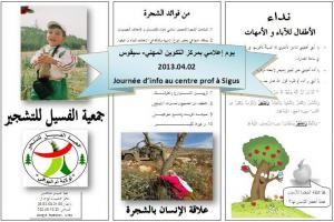 Alfassil à Sigus;  Visite environnementale le03.Avril.2013