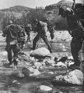 Ratissage au djebel chélia