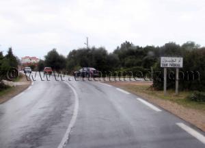 Frontières algéro-tunisiennes, commune de souarekh  Entree Oum Theboul