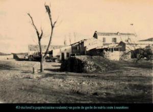 Ferme Martin caserne militaire en 1955