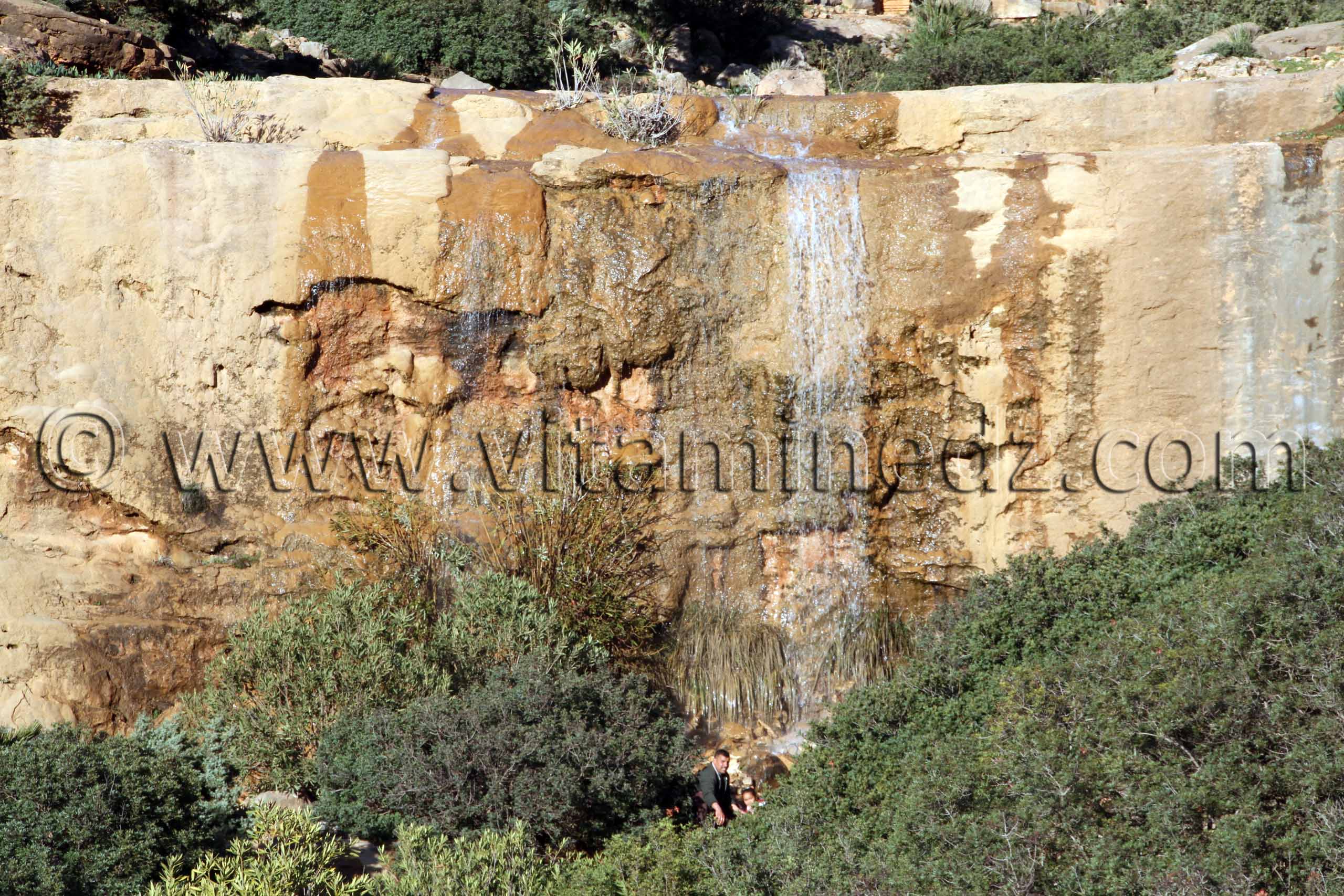 Chutes d'eau, La commune d'Aïn Ghoraba