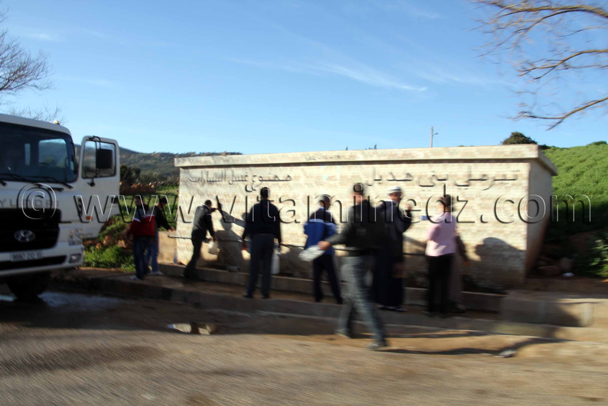 Fontaine à Tirmelli, Beni Hediel, La commune d'Aïn Ghoraba