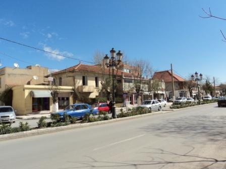 Avenue principale à Sétif au niveau du quartier langar