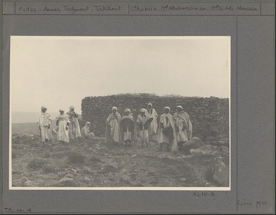 Mosquée du marabout Sidi Ali MOussa au sommet de TAKTIOUTH !