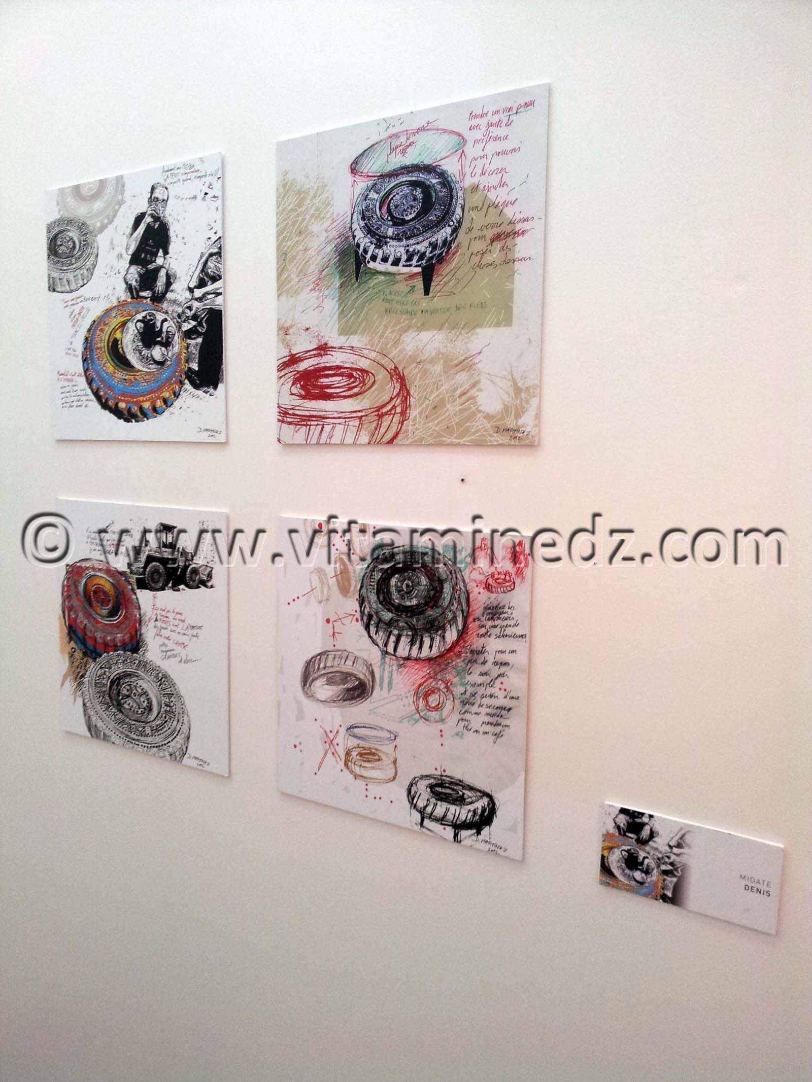 l'exposition EL MEIDA organisée du 07 Mars au 05 Avril 2013 au Musée d'Art et d'histoire de Tlemcen. Karim Sergoua est commissaire de cette exposition sur le dessin de design autour d'un même objet El MEIDA.