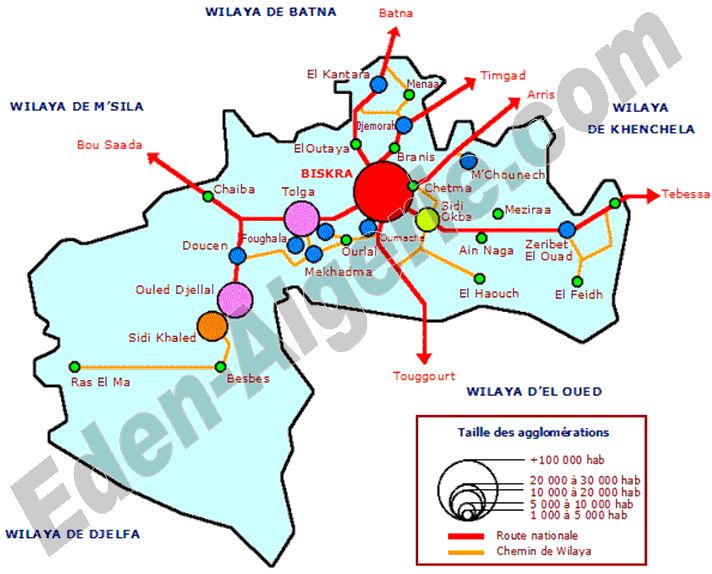 Biskra - Le cadre de vie, point de discorde