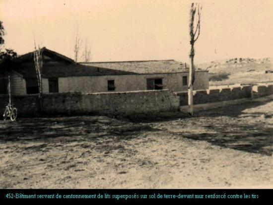 Ferme Martin caserne militaire en 1955