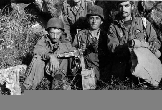 OPERATION AU DJEBEL DE CHELIA EN 1959