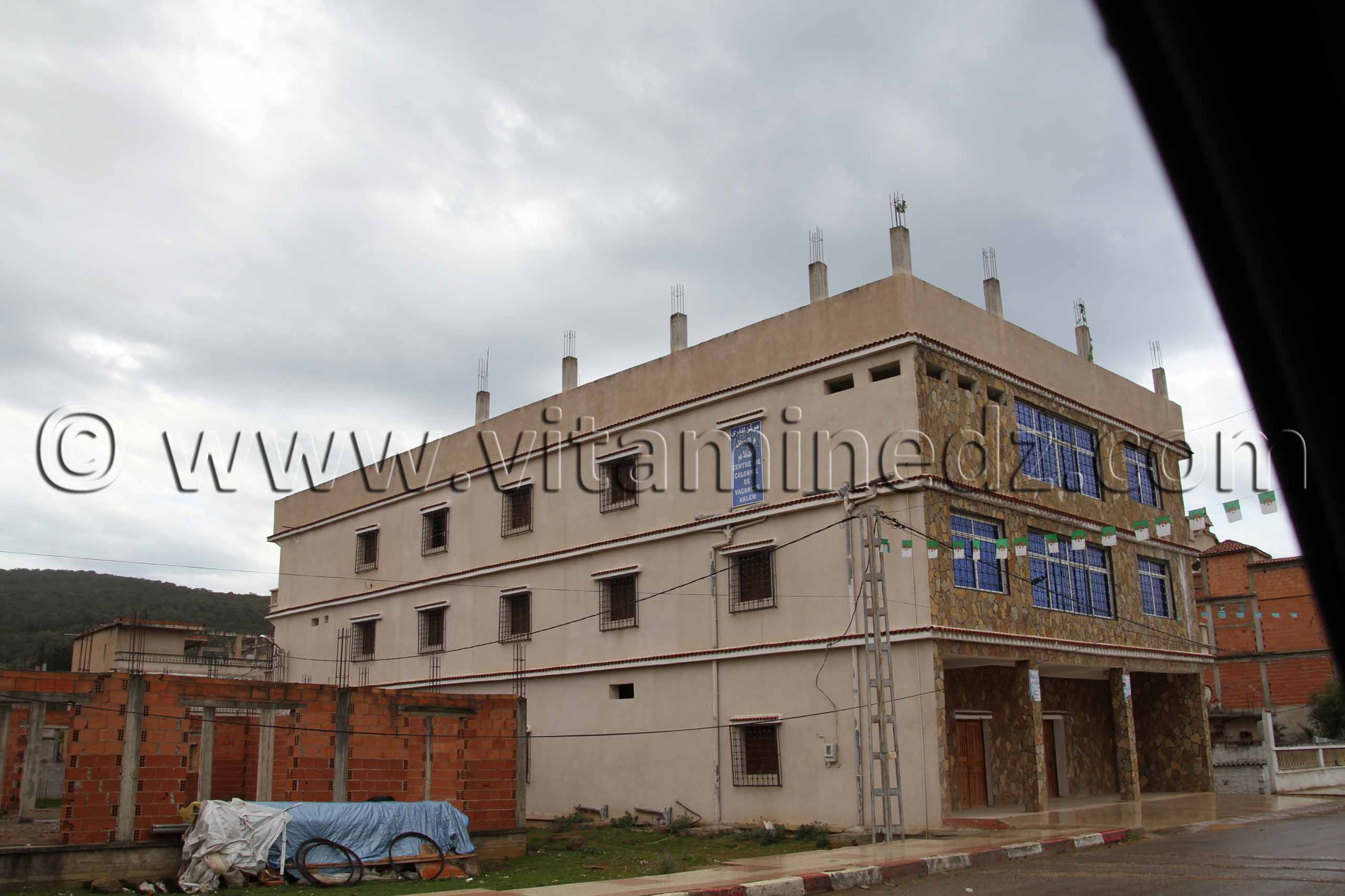 Centre de colonies de vacances Ahlem, commune de souarekh  Oum Teboul