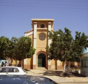 L'Église de Gdyel devenue bibliothèque après 1962