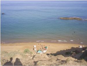Vue sur la plage de Sidi Ali