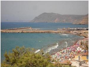 Vue sur la plage du Puits
