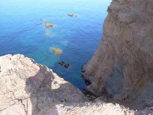 Paysage de la plage Ouardania