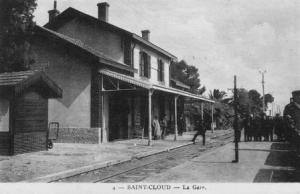 La gare dans les années 1950