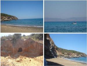 Paysages de la plage de Oued Saboune, Skikda