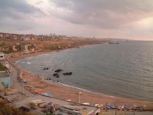 Vue sur la plage de Sidi Medjdoub, Mostaganem