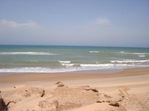 La plage de Sekhra, Mostaganem