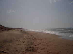 La plage de Sekhra, Mostaganem