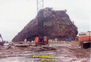 Abri de pêche : Intempéries ,novembre 2001