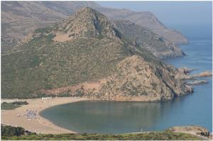 Vue sur la plage de Madagh, Oran