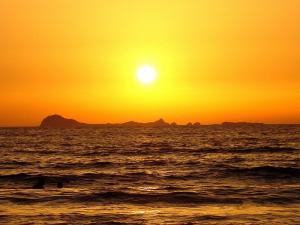 Coucher de soleil sur Cap Blanc, Oran
