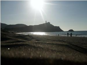 Coucher de soleil sur Sidi Braham, Gouraya