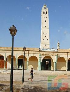 La mosquée du vieux quartier de Ouled Djellal, Biskra