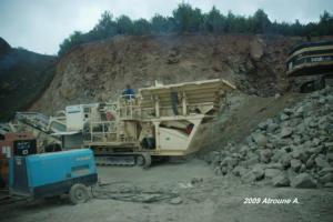 Engins sur la RN 11 Beni Haoua-Damous