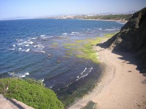 Vue sur la plage Corso, Boumerdès