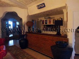 Hôtel El Manar, réception. Plage El Kala (El Taref - Algérie)