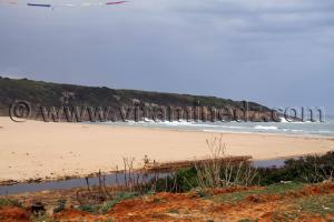 Plage et oued La Messida Proche de Tunisie (El Kala , Wilaya, El Tarf)