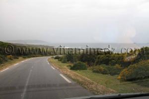 Route du littoral d\'El Kala (Wilaya Tarf)