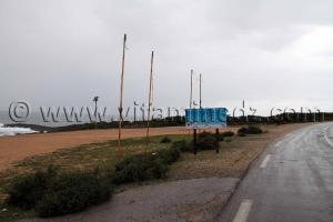 Plage de la montagne et route du littoral d\'El Kala (Wilaya Tarf)