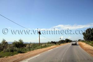 Route vers Annaba, Commune de Benmhidi, wilaya de Tarf