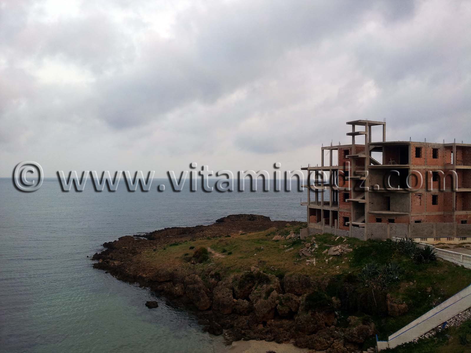 Hôtel en construction, photo. Plage El Kala (El Taref - Algérie)