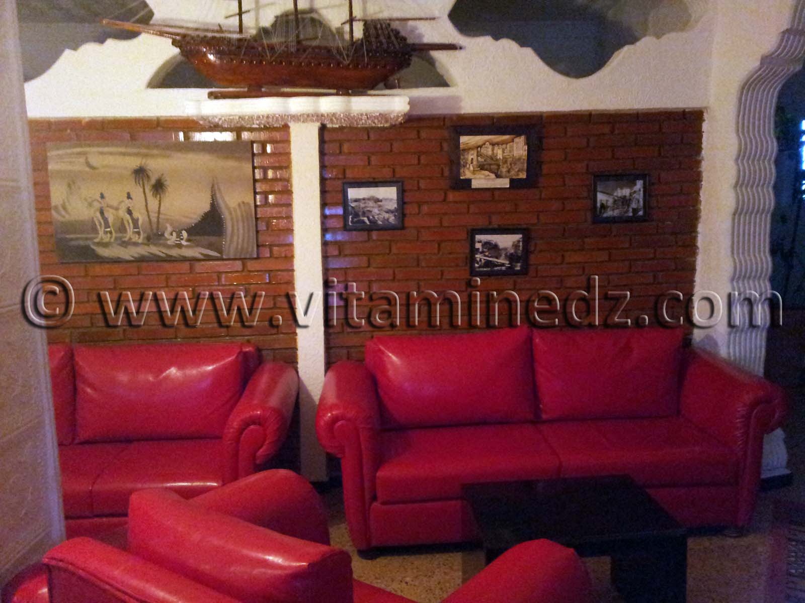 Hôtel El Manar, photo réception. Plage El Kala (El Taref - Algérie)