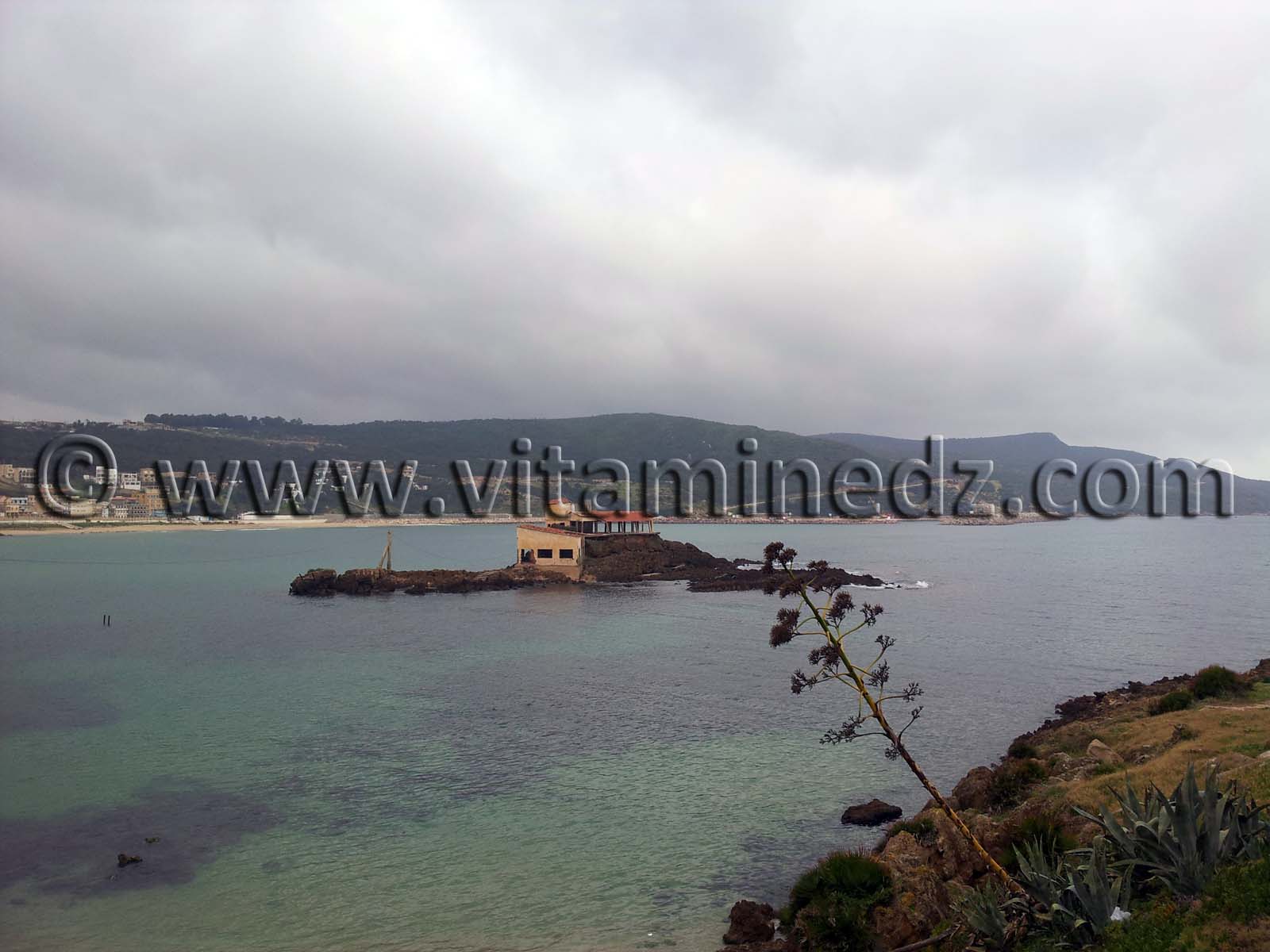 Vue de l'Hôtel El Manar, photo. Plage El Kala (El Taref - Algérie)