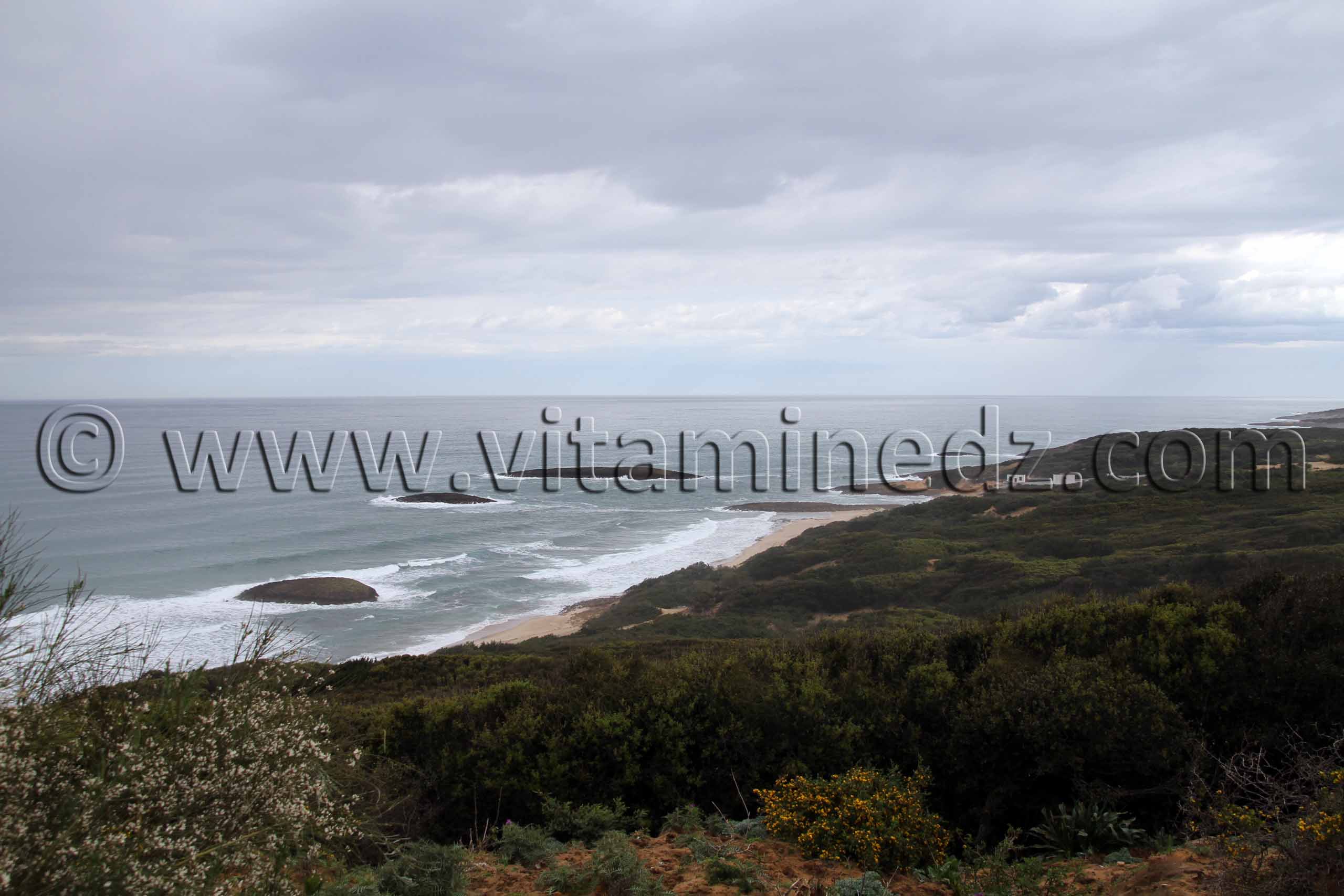 Plage d'El 3ouinet Proche de Tunisie (El Kala , Wilaya, El Tarf)