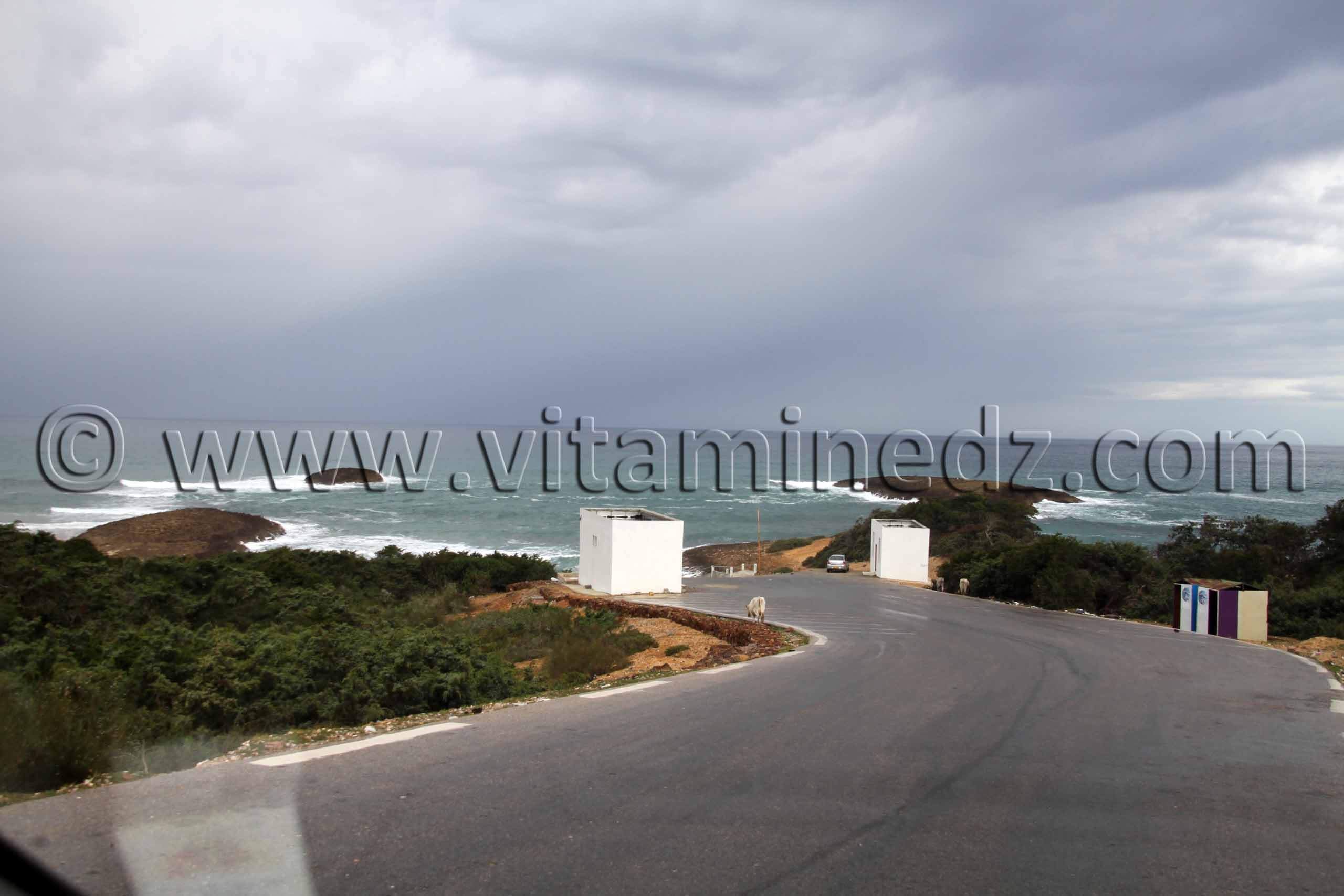 Entrée Plage d'El Aouinet Proche de Tunisie (El Kala , Wilaya, El Tarf)