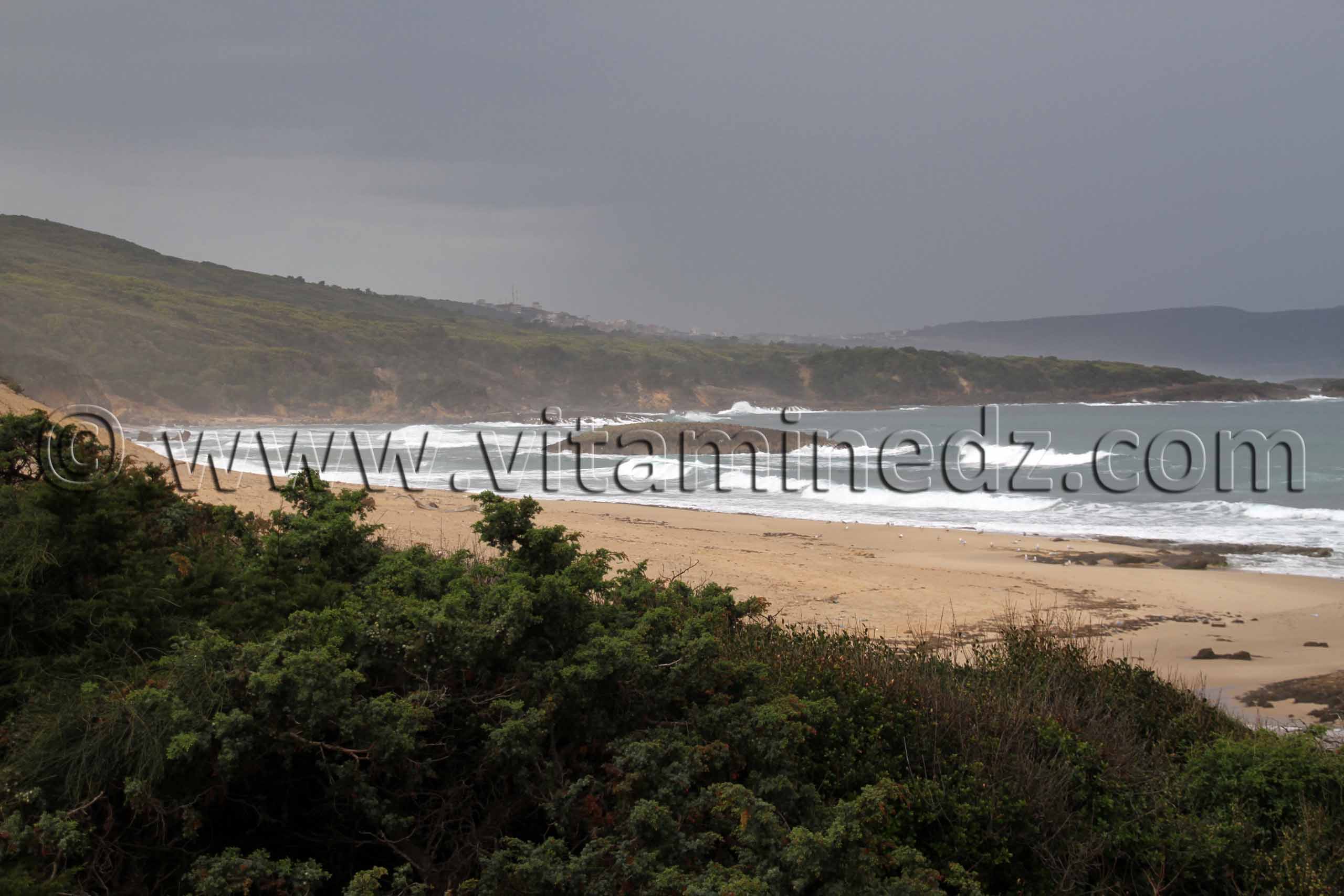 Plage d'El Awinet Proche de Tunisie (El Kala , Wilaya, El Tarf)