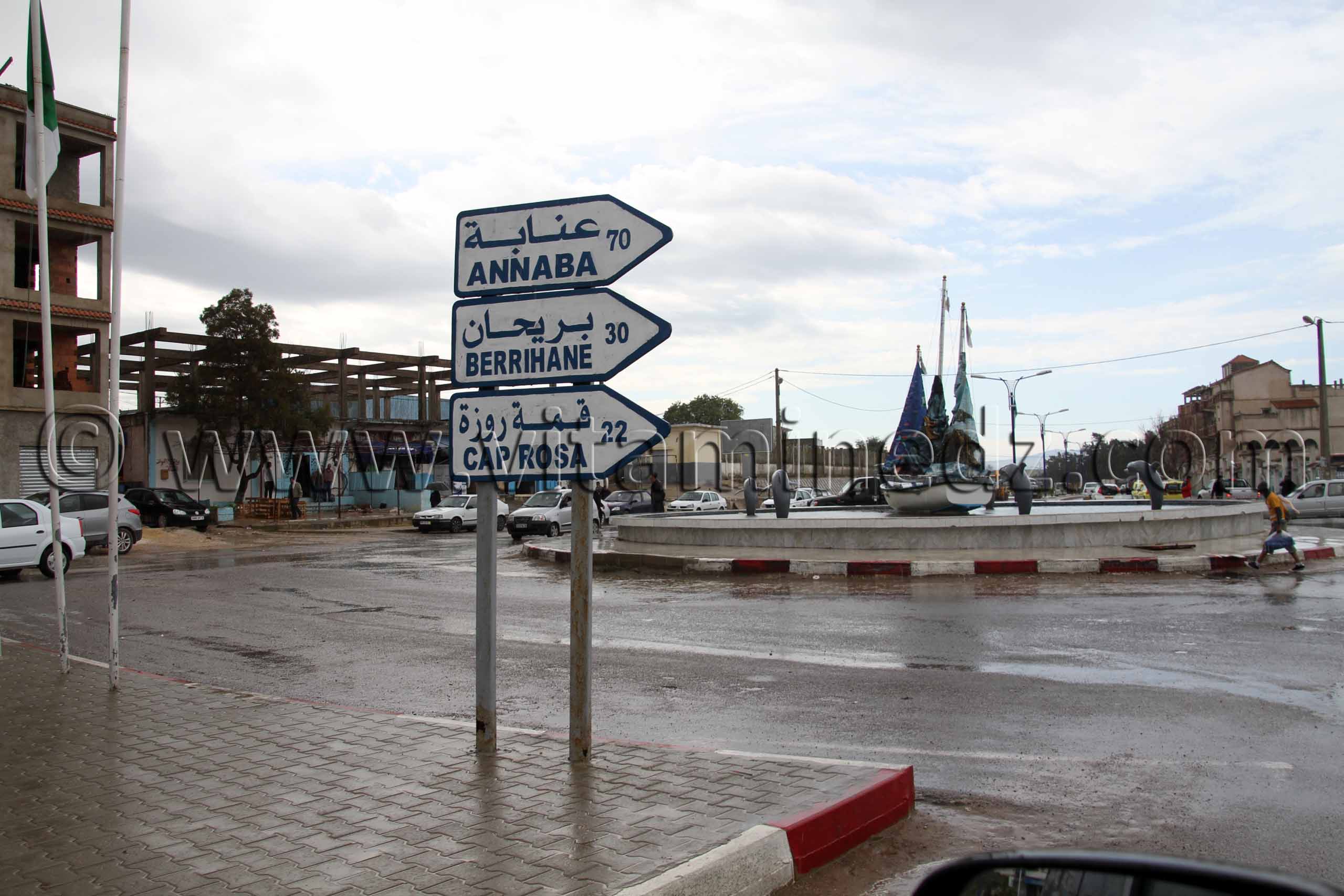 Vers Annaba d'El Kala (La calle) Wilaya Tarf