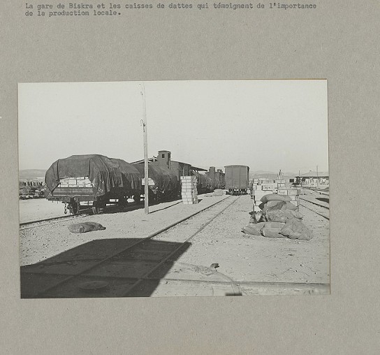 La gare de Biskra environ en 1935 !