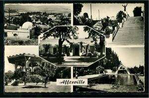 Affreville (Khemis   Méliana)  - Vue générale, statue de Monseigneur Affre, mairie, le kiosque, la piscine